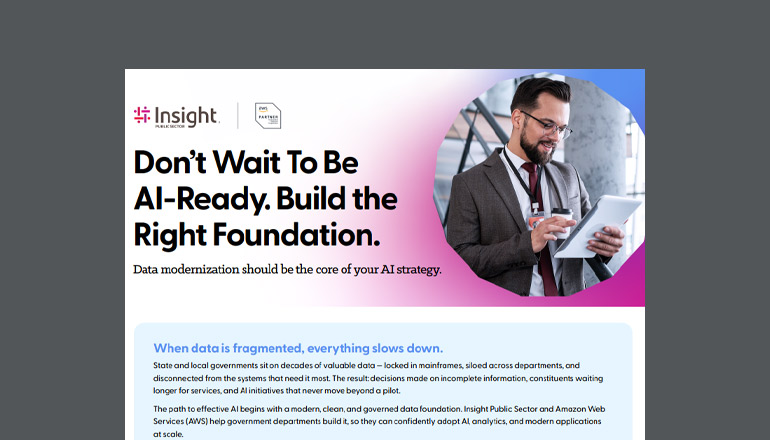 文章 Don't Wait to Be AI-Ready. Build the Right Foundation. 图像