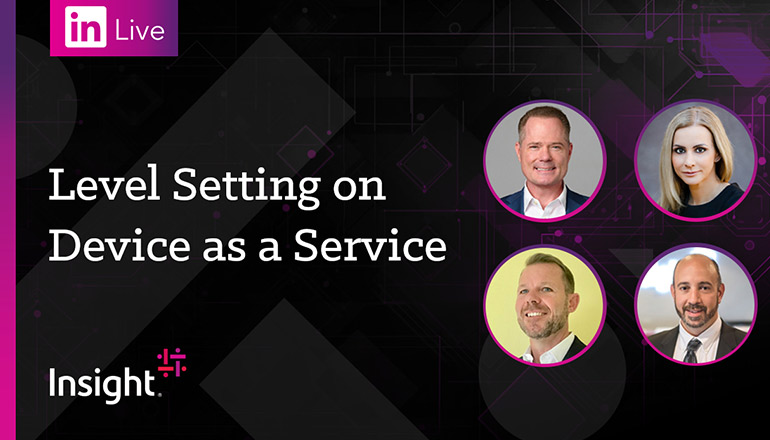 文章 LinkedIn Live: Level Setting on Device as a Service  图像