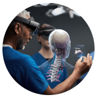 Microsoft HoloLens 2 in use in medical field