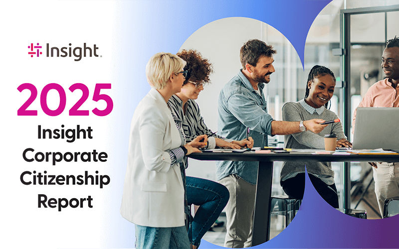 Cover of the 2025 Insight Corporate Citizenship Report